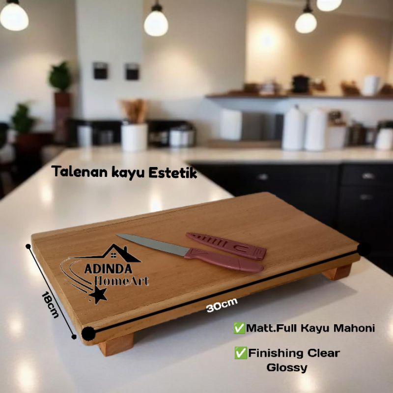 Talenan Kayu Aesthetic