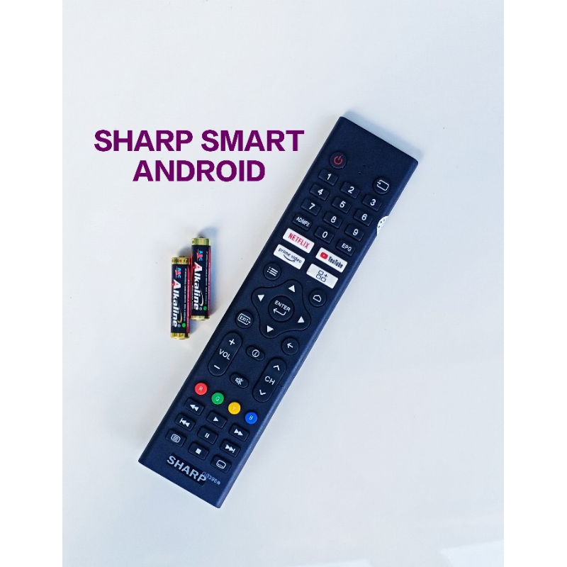 REMOTE SHARP GB396WJSA SMART ANDROID REMOT TV ANDROID