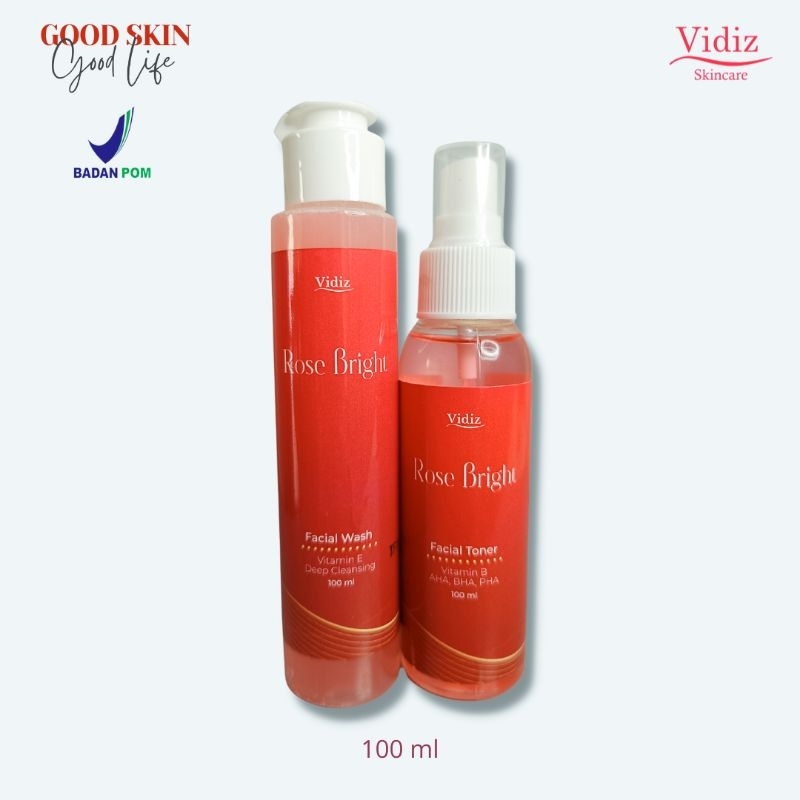 Double Cleansing by Vidiz skincare | For Oily Skin | 2 Produk | Toner | Sabun