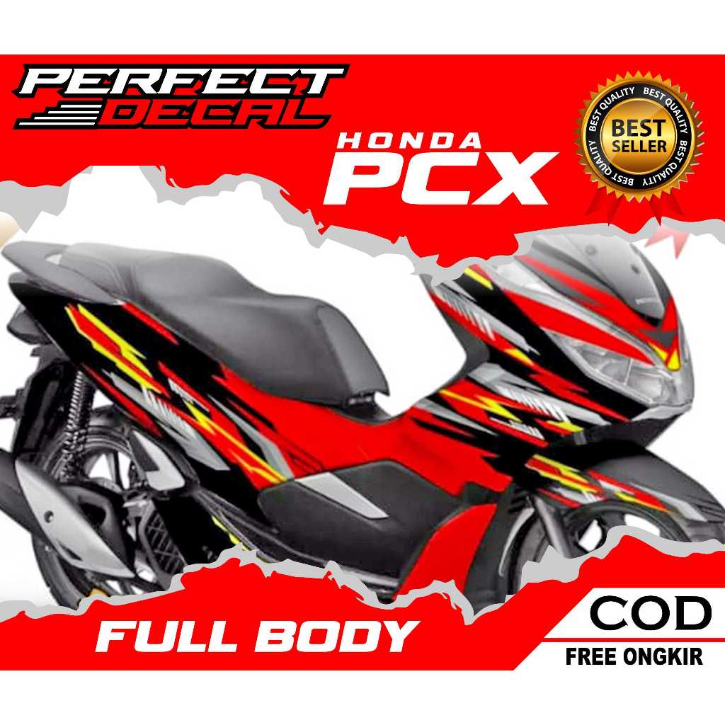 Decal Stiker Motor HONDA PCX 160cc Lama/New Full Body Sticker Custom Variasi