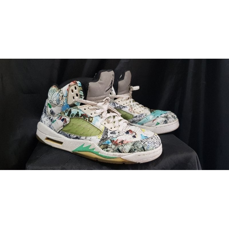 Air Jordan Retro 5 " Wings " Size 42.5