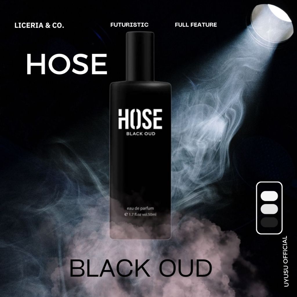 HOSE Eau De Parfum Black Oud 50ml