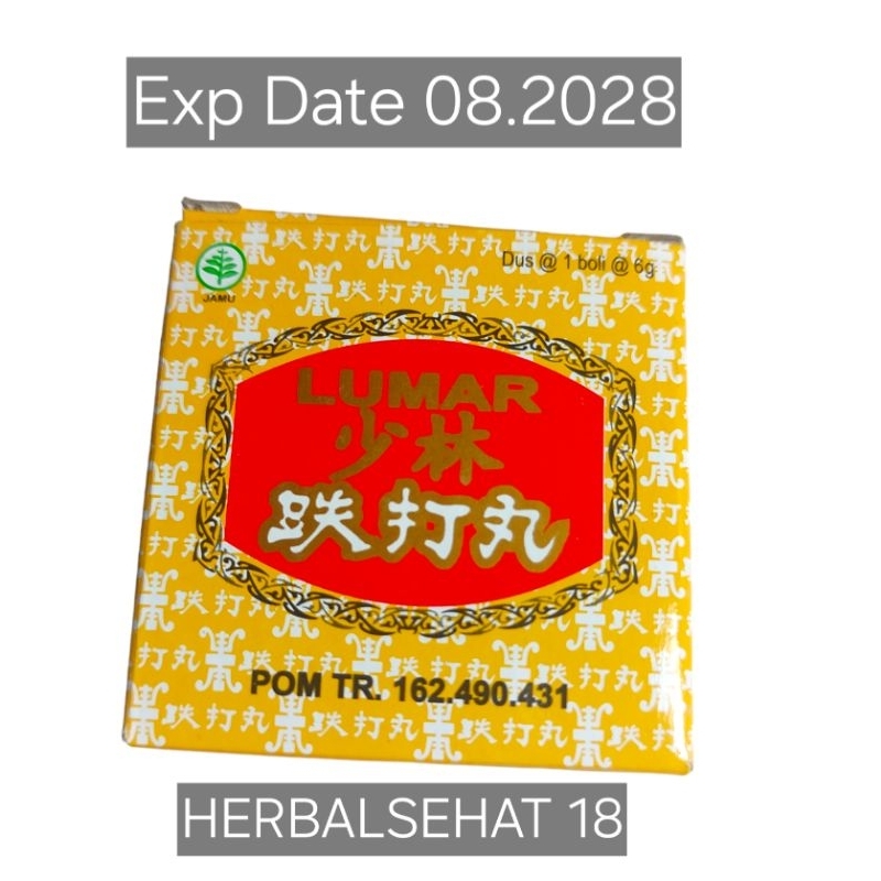 

1 Boli/Biji - LUMAR TIEH TA WANPT. Sinar Kaliman Sehat - Membantu Meringankan Memar -