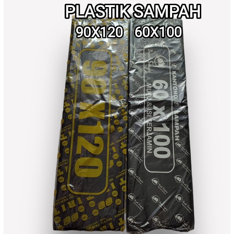 PLASTIK SAMPAH 60X100, 90X120