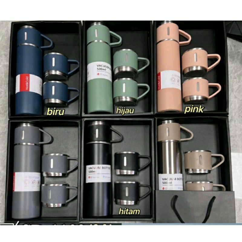thermos vacuum flask set