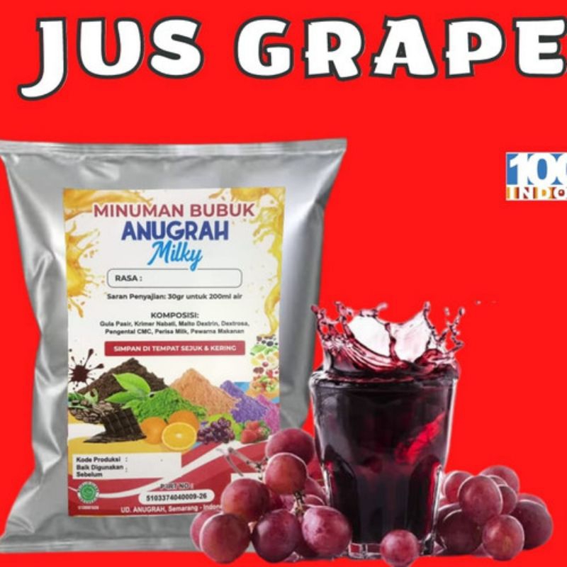 

BUBUK JUS ANGGUR