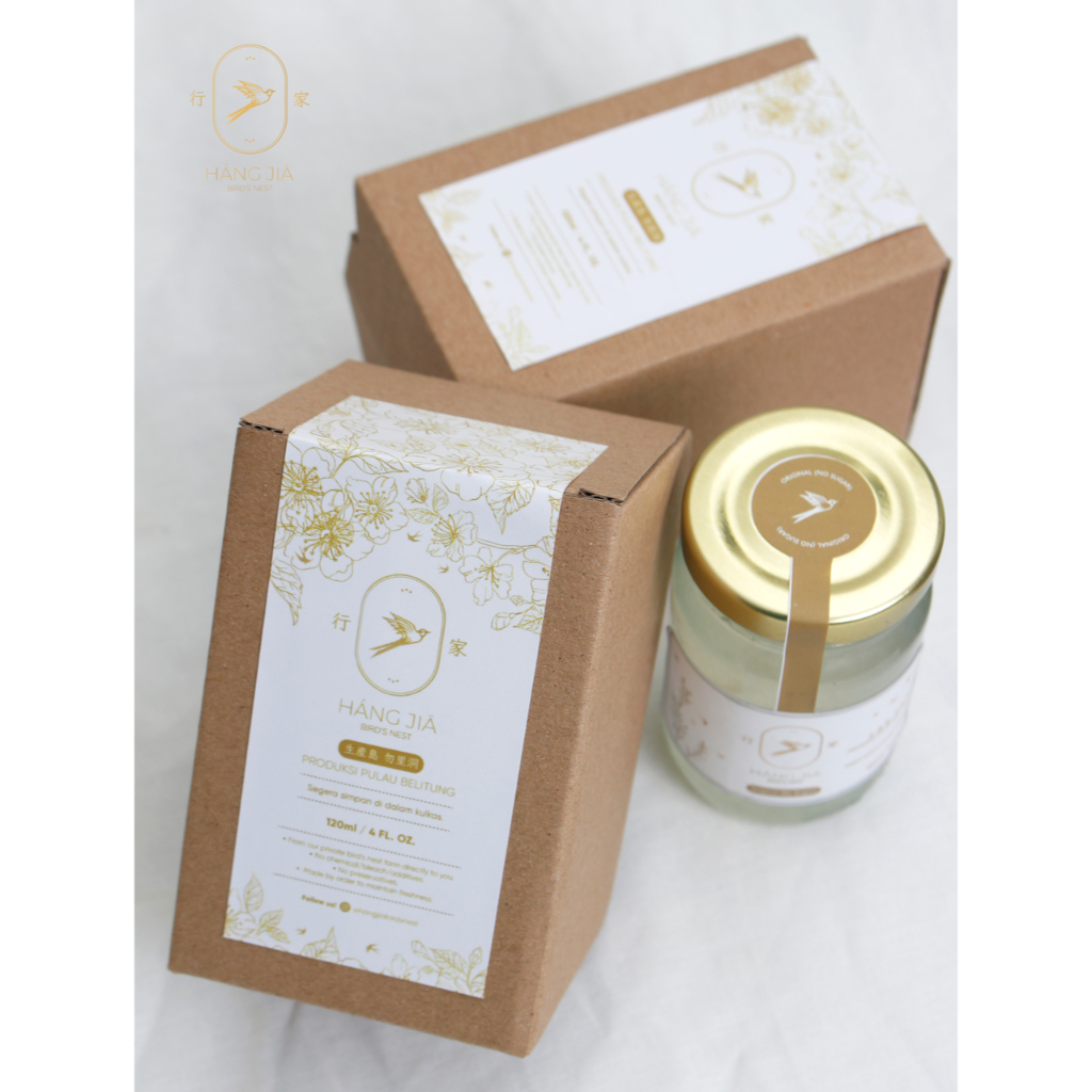 

Minuman Sarang Burung Walet Murni - Box of 1 HangJia Bird's Nest