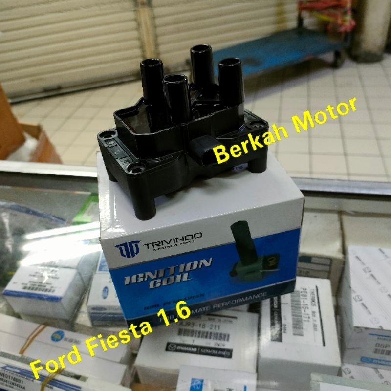 Coil koil Igniton coil Ford Fiesta 1.6 Trivindo Bensco