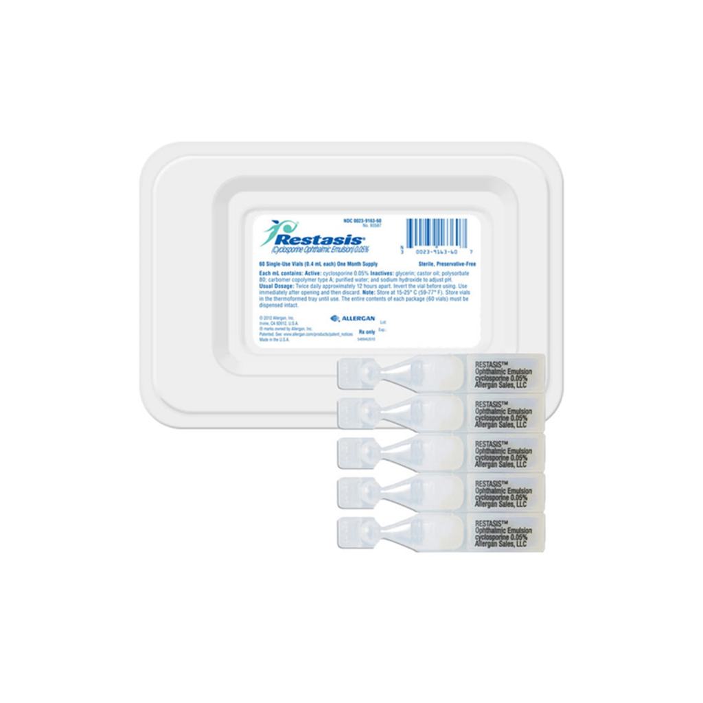 Restasis eye drops