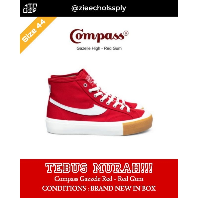 Compass gazelle high - Red gum