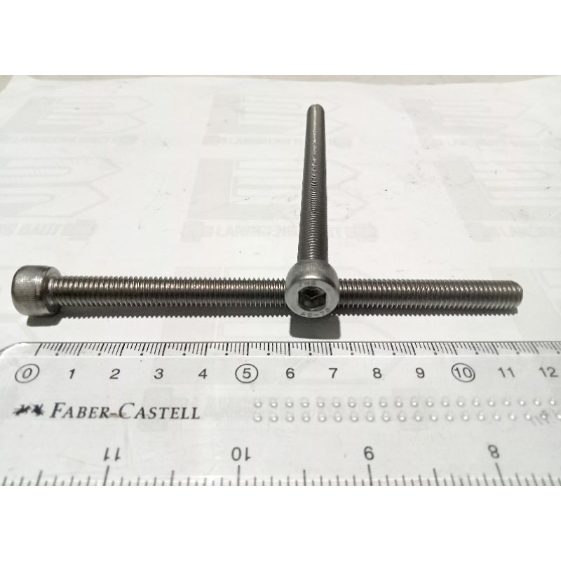 Baut L Stainless M8 X 120 (12cm) THE A2-70 M8x120