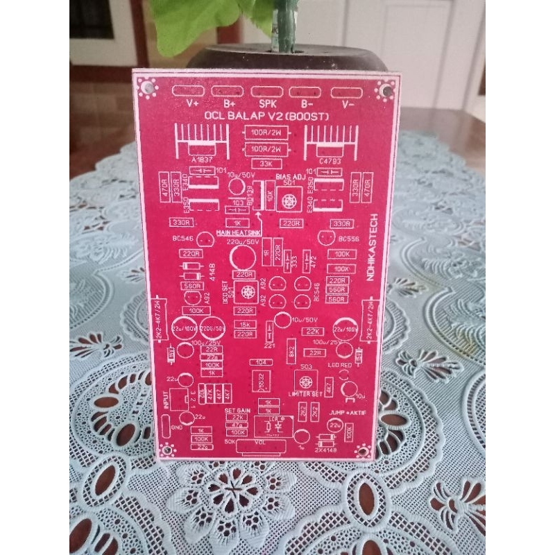 PCB driver ocl balap V2