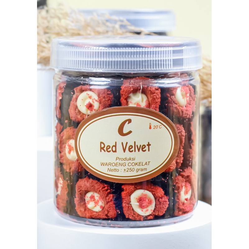 

Waroeng Cokelat Red Velvet Gluten Free Sagoo Cookies