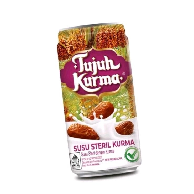 

Tujuh kurma susu steril kurma 189ml