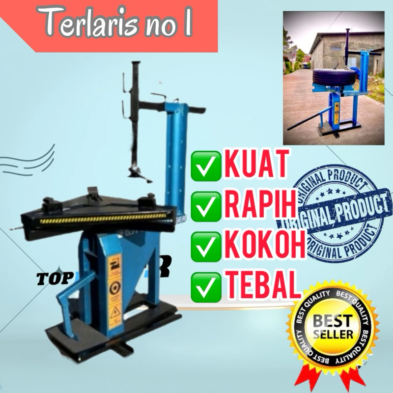 Alat Buka Ban Mobil dan Ban Motor, Tyre Changer Manual