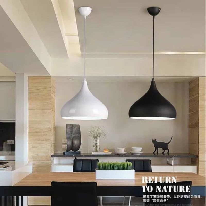 Lampu gantung Lampu cafe industrial + fitting