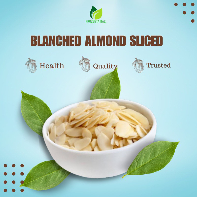 

Blanched Almond Sliced 1kg