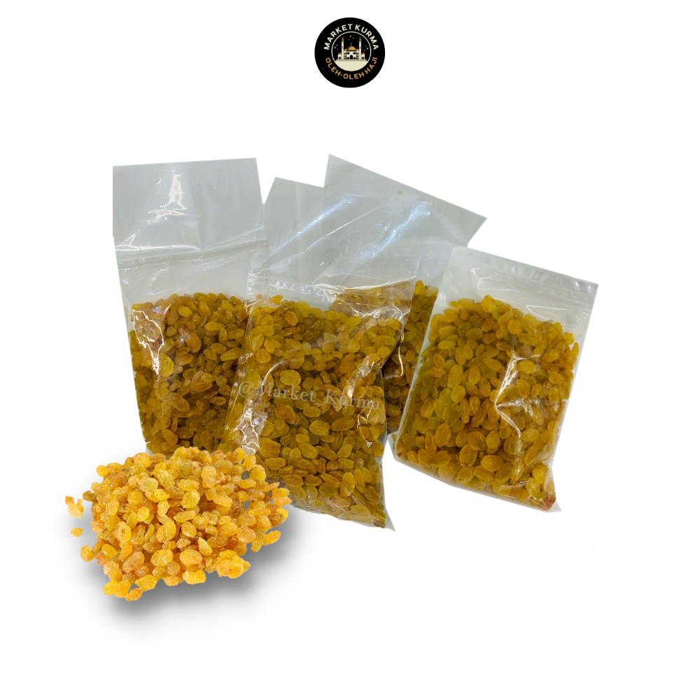 

Kismis Kuning kecil/ kismis mini manis kemasan [250gr]