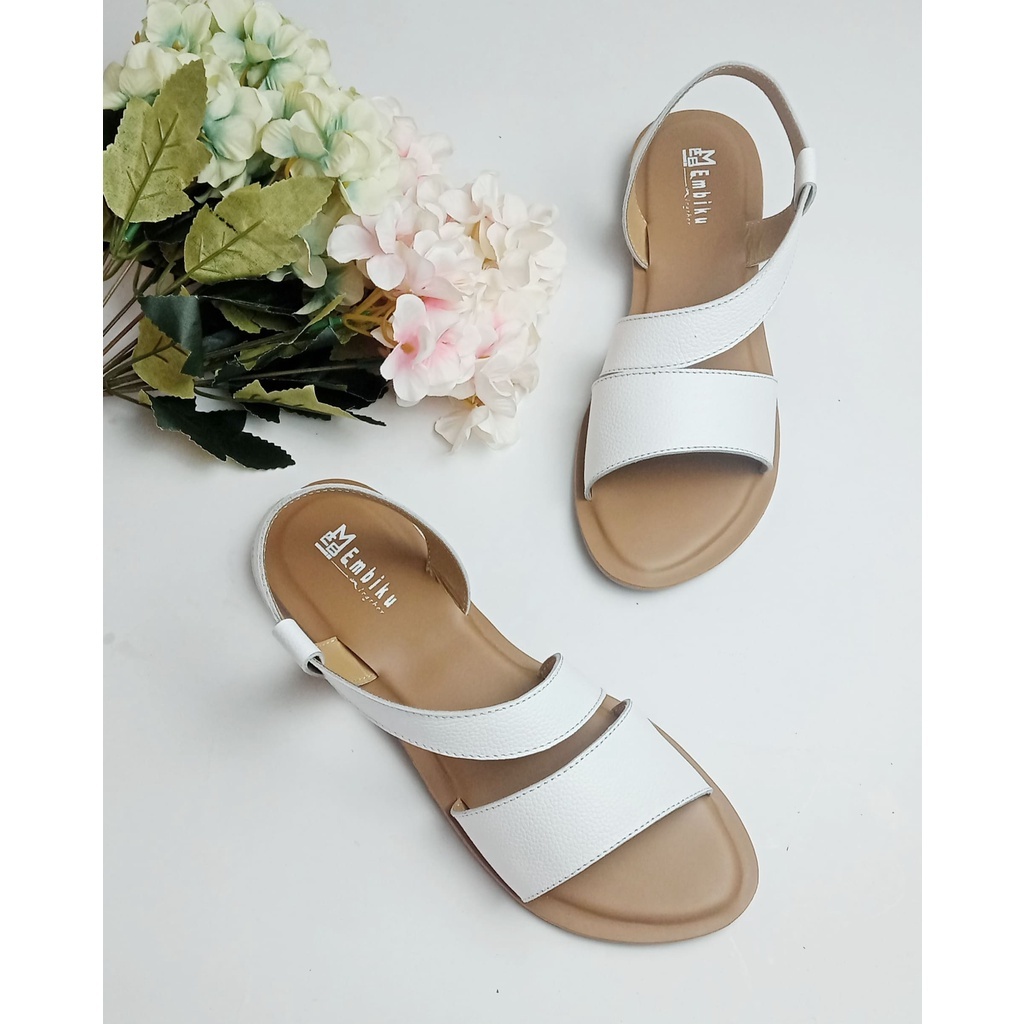 Sandal kulit garut/Sandal kulit wanita asli garut