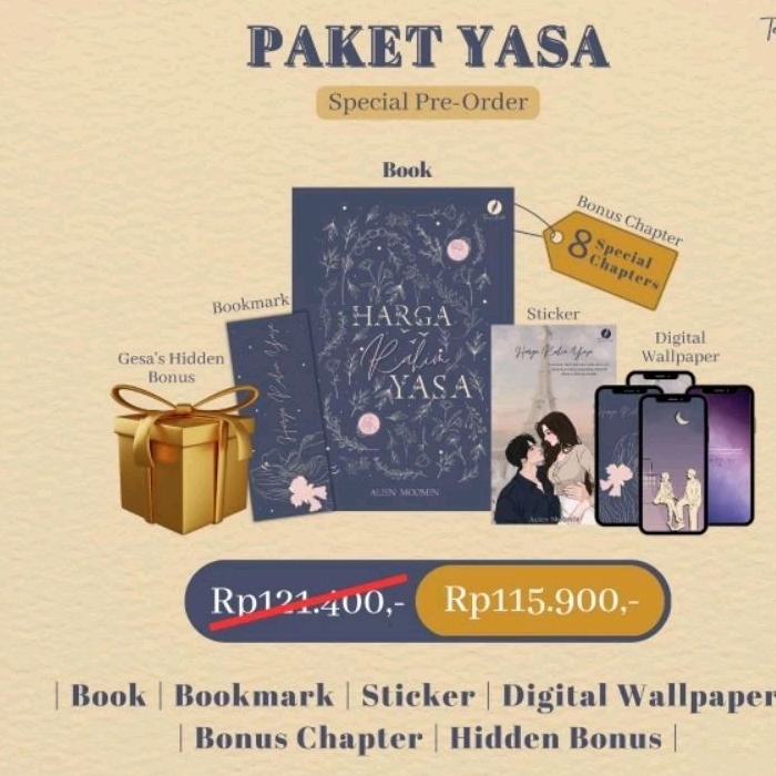 Novel Harga Rahim Yasa - Alien Moomin