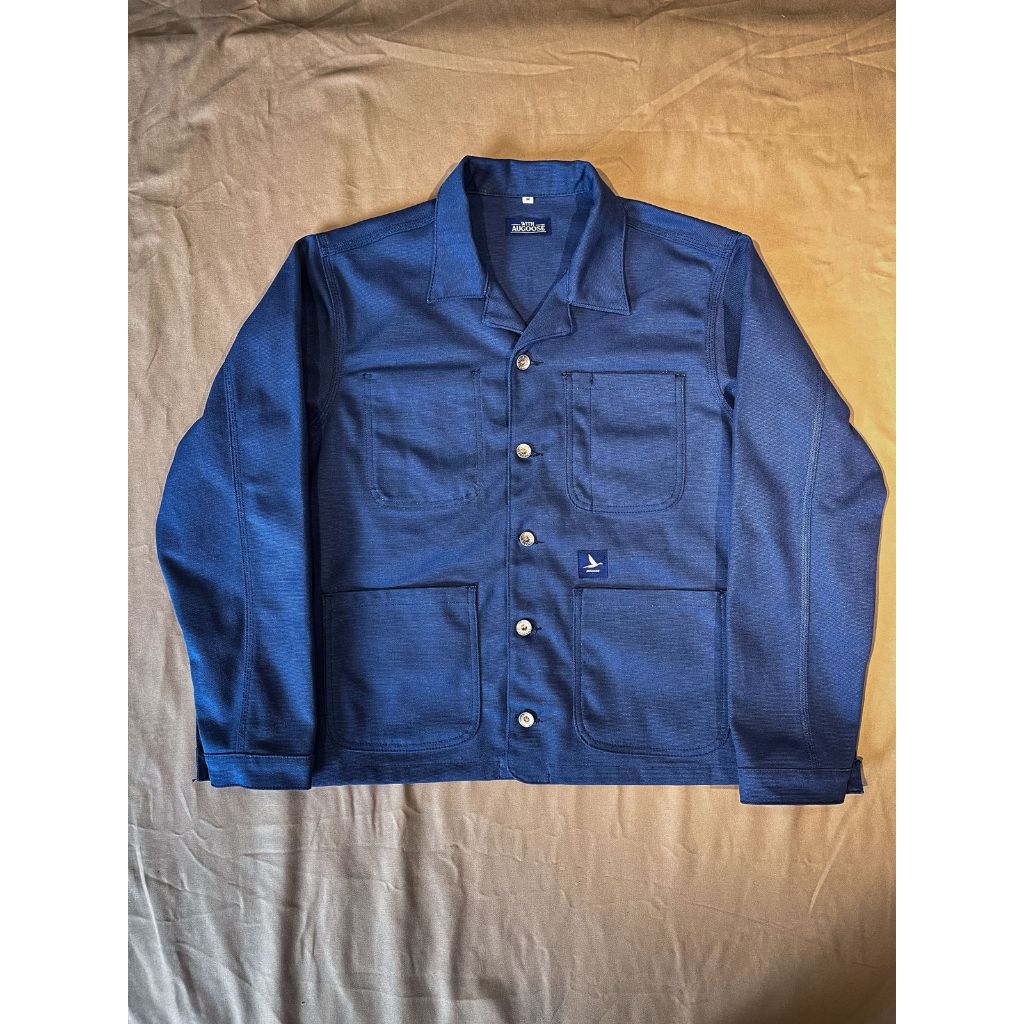 Augoose Coverall Jacket Royal Blue