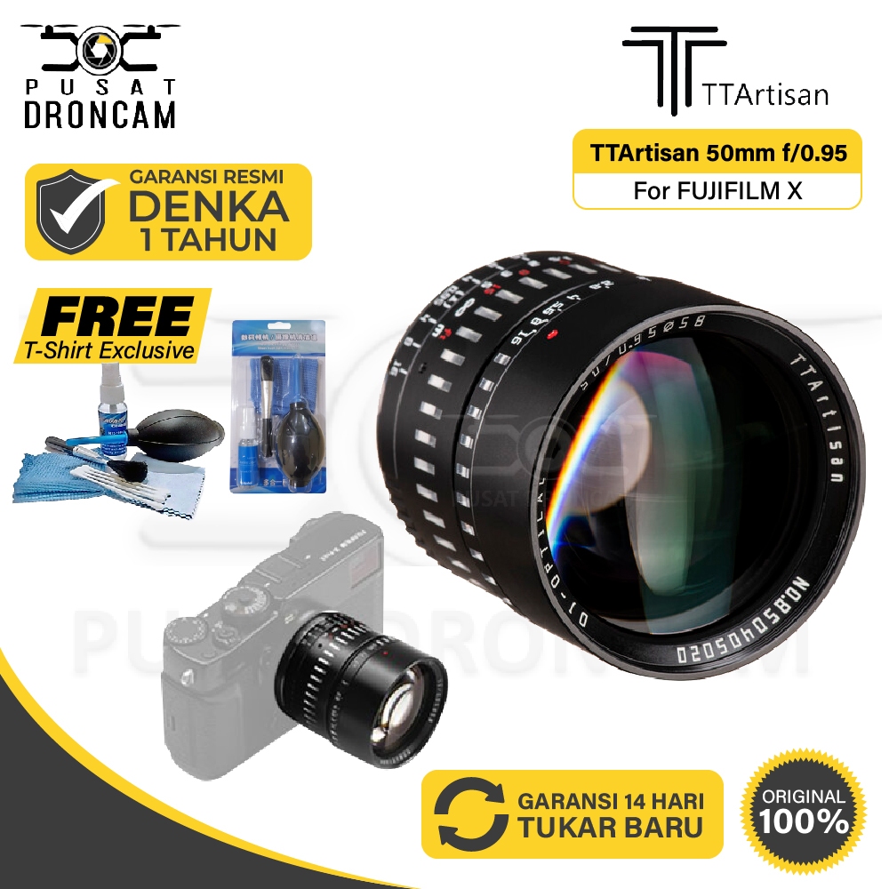TTArtisan 50mm f0.95 Fujifilm X TT Artisan 50 mm f/0.95 Fuji Ori