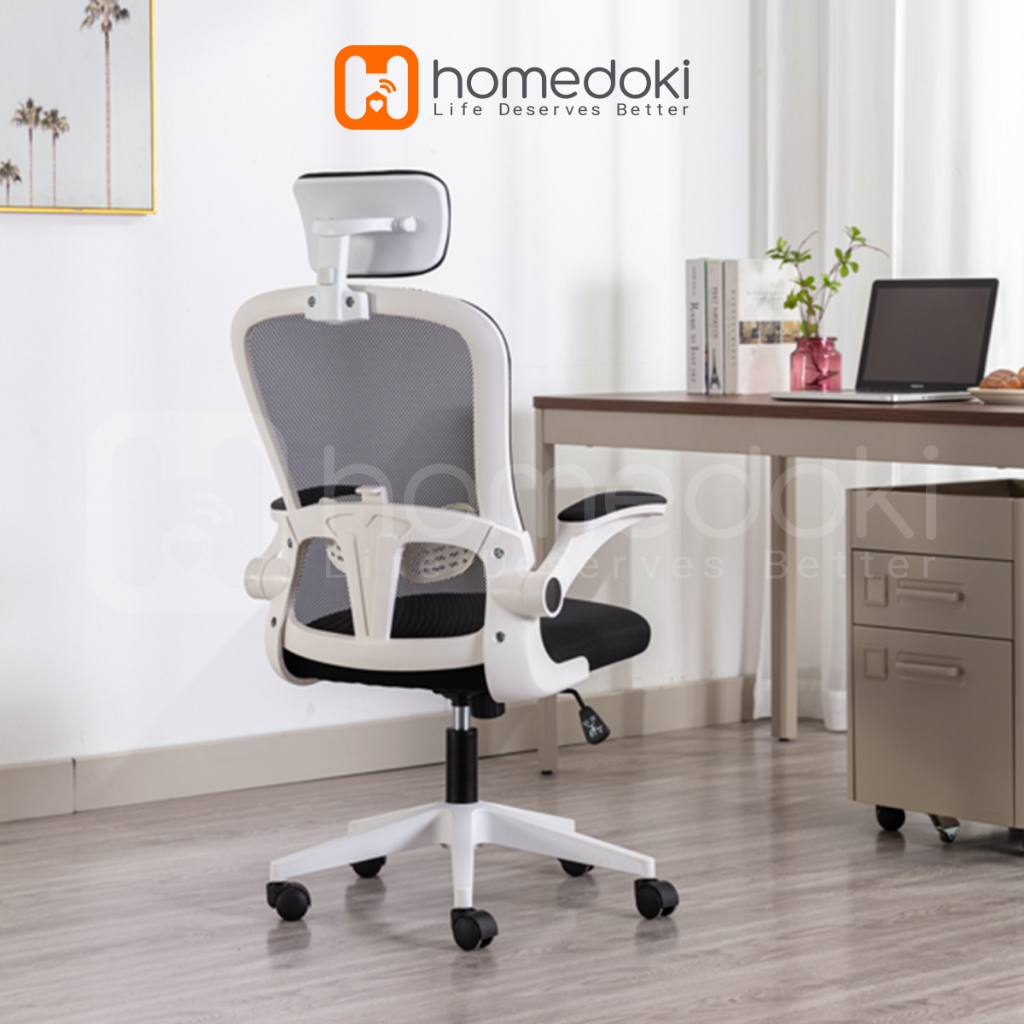 Homedoki Kursi Kantor / Kursi Gaming / Kursi Putar / Kursi Kantor Hidrolik / Kursi Jaring / Kursi Er
