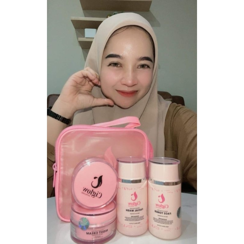 CIGLOW SKINCARE PAKET GLOW BPOM