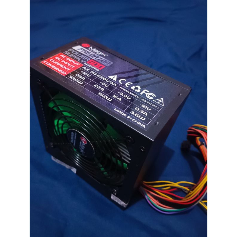 Power Supply PSU Magix Predator 500 watt
