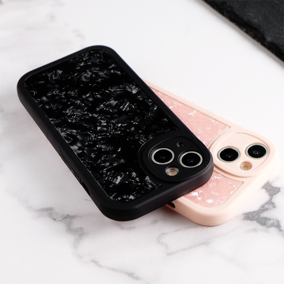 NEW PRODUCT PEARL BLACK PINK CASE COMPATIBLE IPHONE SOFTCASE 7 8 7 + 8+ X XS XR 11 12 13 14 15 16