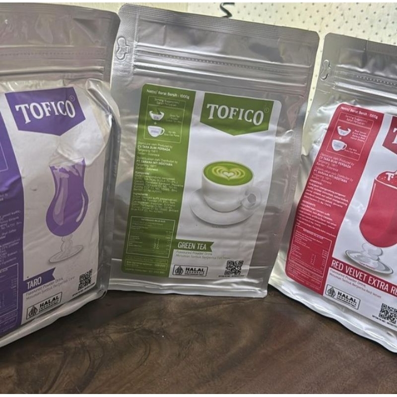 

HALAL Tofico Flavoured Powder Drink Minuman Serbuk Berperisa 1kg Lokal
