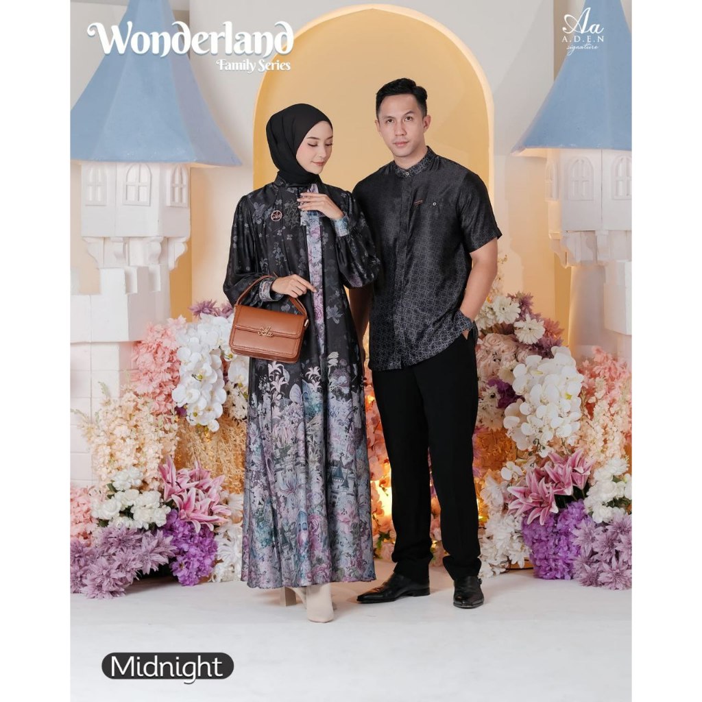 Ready Stok Siap Kirim Sarimbit Wonderland By Aden Signature