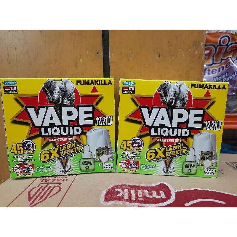 Vape liquid elektrik set 6x lebih efektif