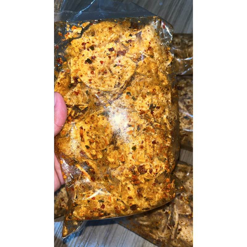 

basreng bumbu basah pedas daun jeruk