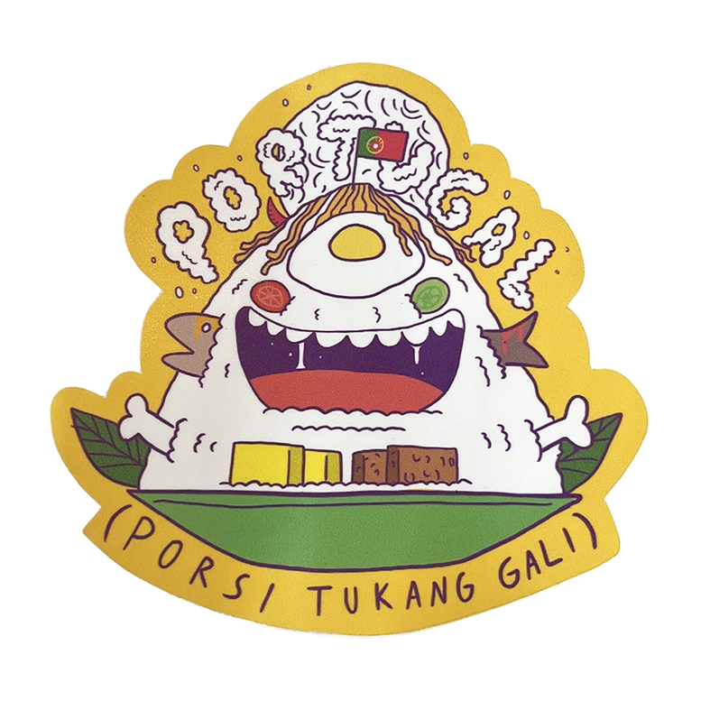 

STICKER PORTUGAL ( PORSI TUKANG GALI )