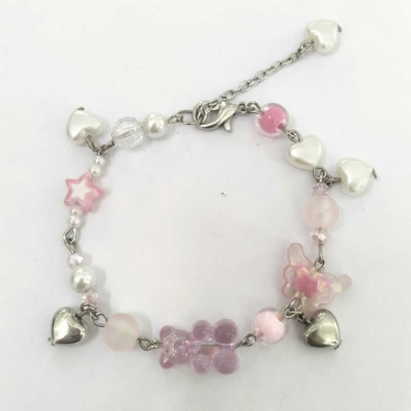Bracelet Bear | Gelang panda | Gelang rantai | bracelet | Gelang aesthetic | bracelet Panda