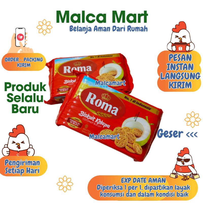 

Roma Biscuit Kelapa 300 gram