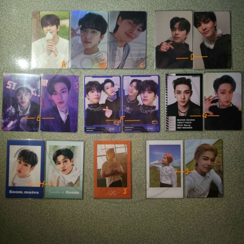 Photocard PC Stray Kids SKZ Jayb Sunoo Niki Enhypen Nacific Oddinary Christmas Evil SG2022 Answer Ba