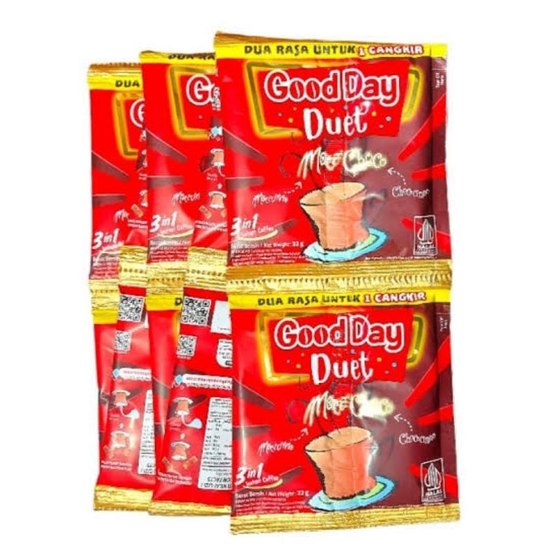 

Good Day Moca Choco 1 Renceng isi 10 sachet
