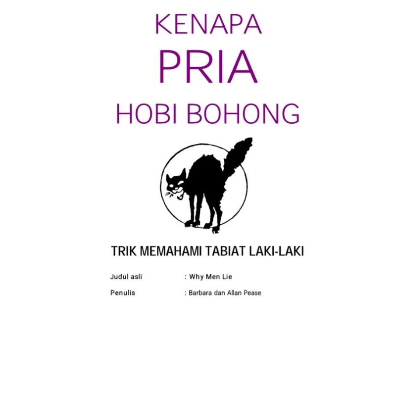 

digital - kenapa pria hobi bohong