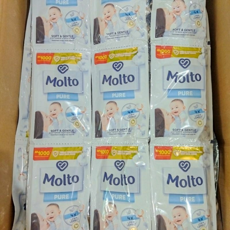 MOLTO PUTIH RENCENG 1000 6 SACHET