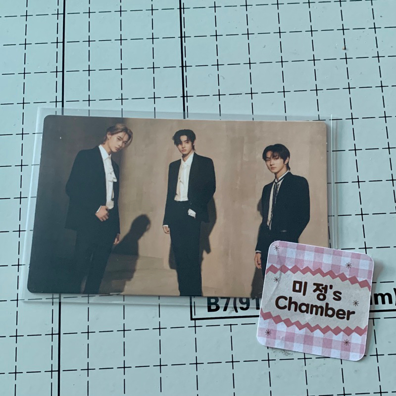 Photocard Official ENHYPEN Unit Jungwon Sunghoon Ni-ki trading card