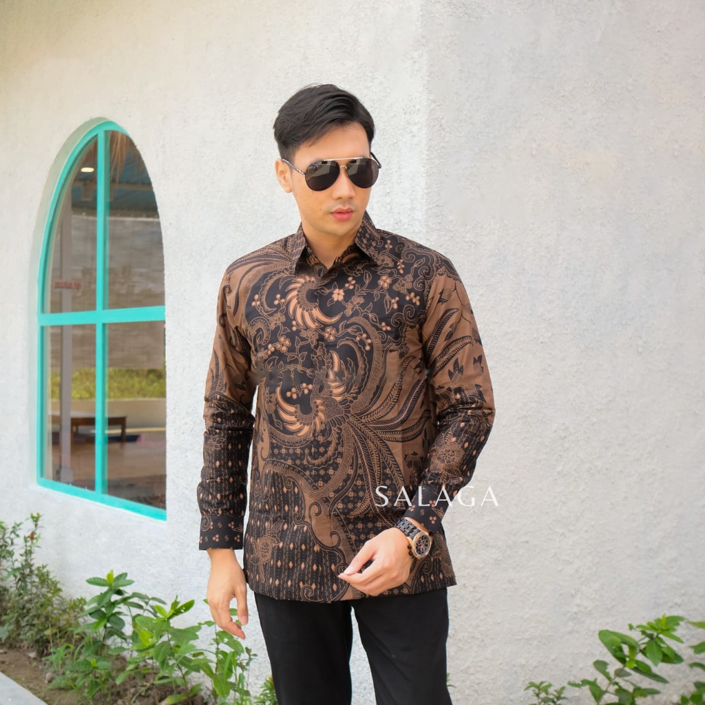 TEGUH WIBOWO - Kemeja Batik Pria Batik SALAGA