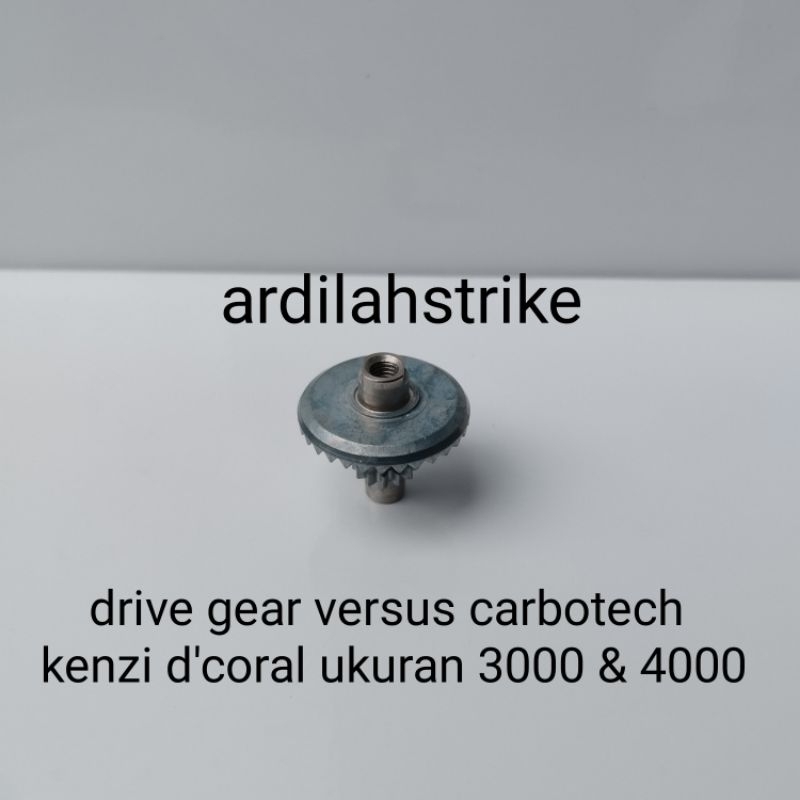 drive gear reel versus carbotech & kenzi d'coral 3000 & 4000