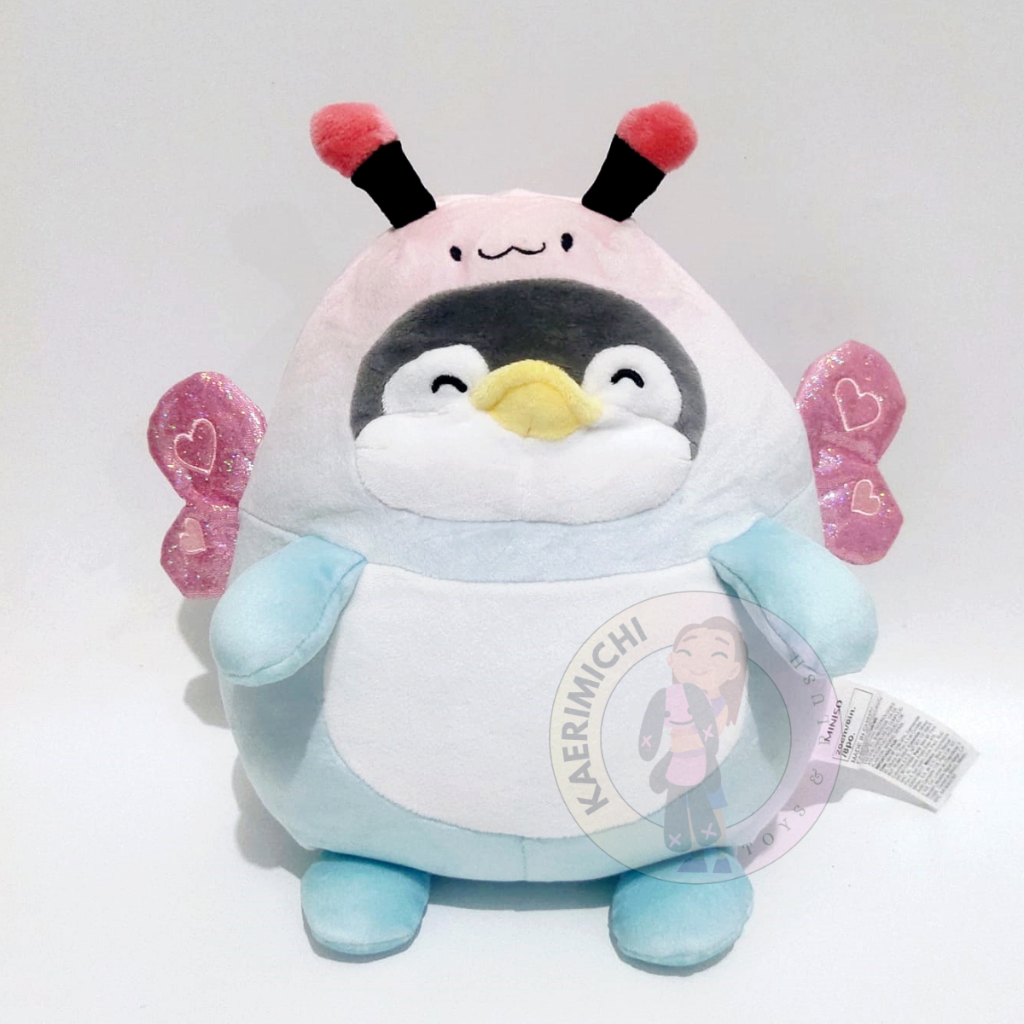 Boneka Penguin Miniso Life Blue Pinguin Miniso Original Plush Doll