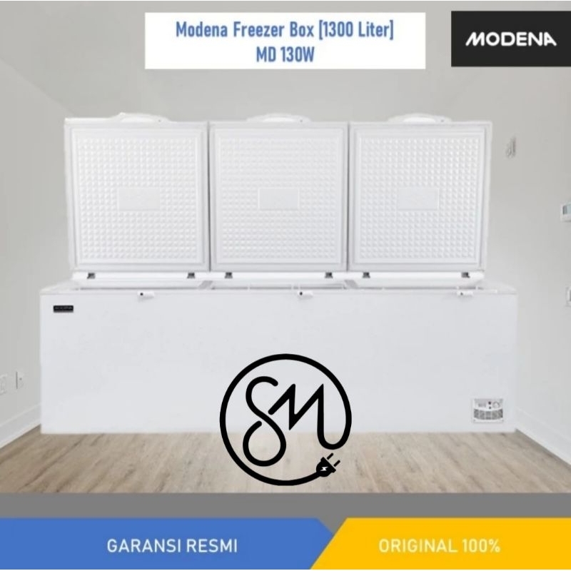 Chest Freezer Modena MD-130 W 1300 Liter MD130W Freezer Box MD130