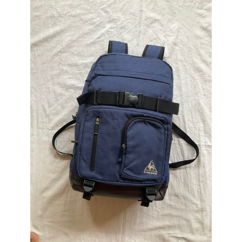 Le Coq Sportif Blue Backpack