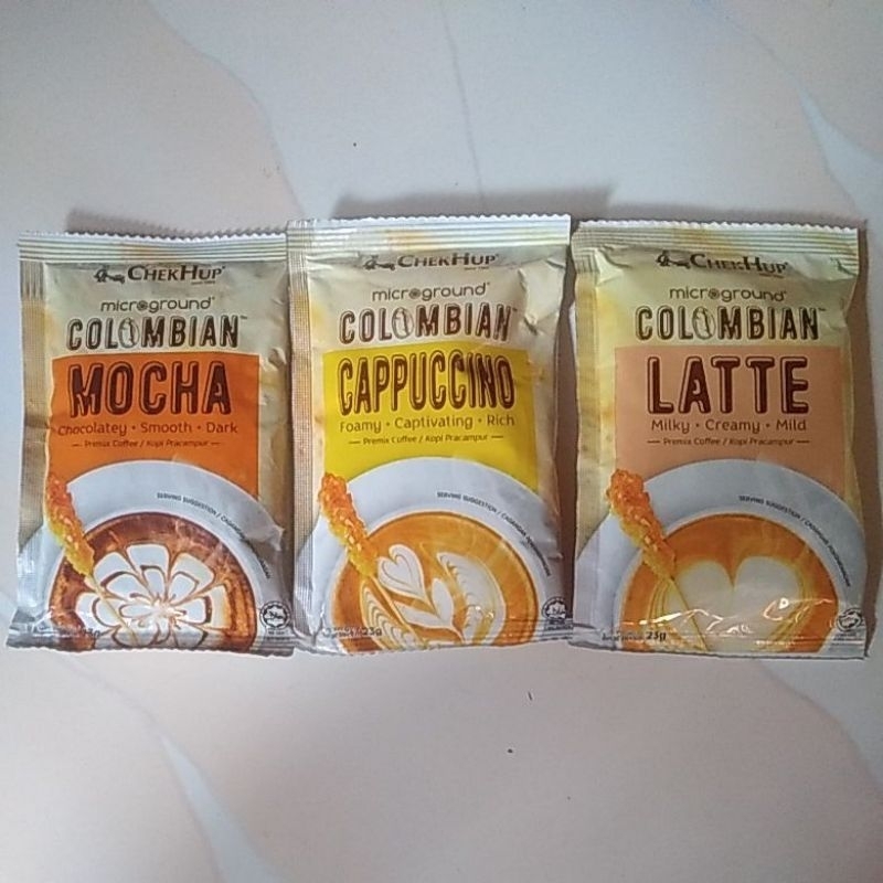 

ChekHup Colombian Mocha/Cappucino/Latte dengan rock sugar stick