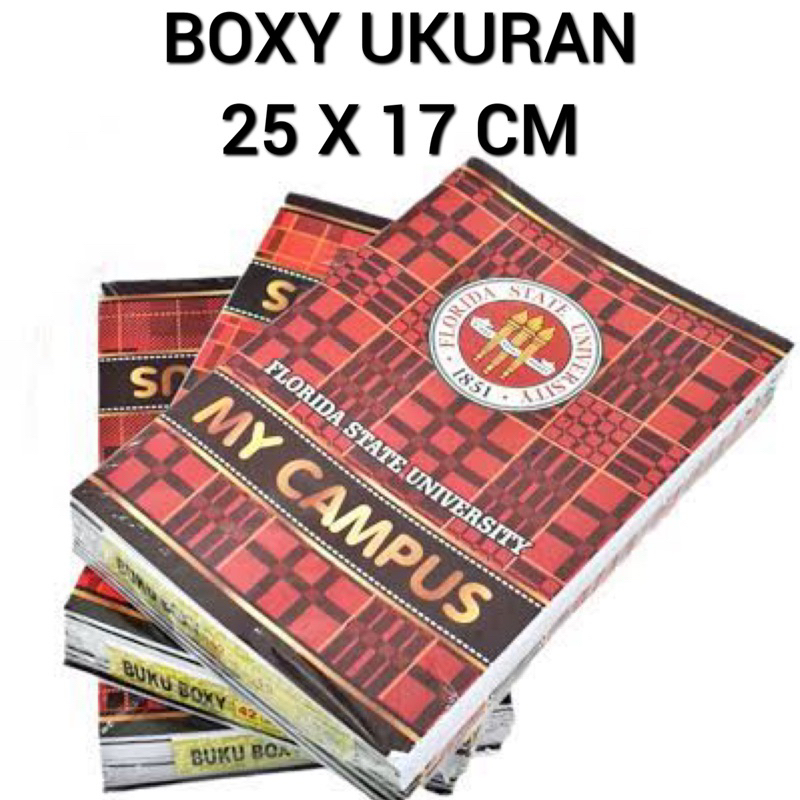 

Buku Tulis Panjang BIG BOS BOXY 42 Lembar CAMPUS Isi 10 Buku RANDOM