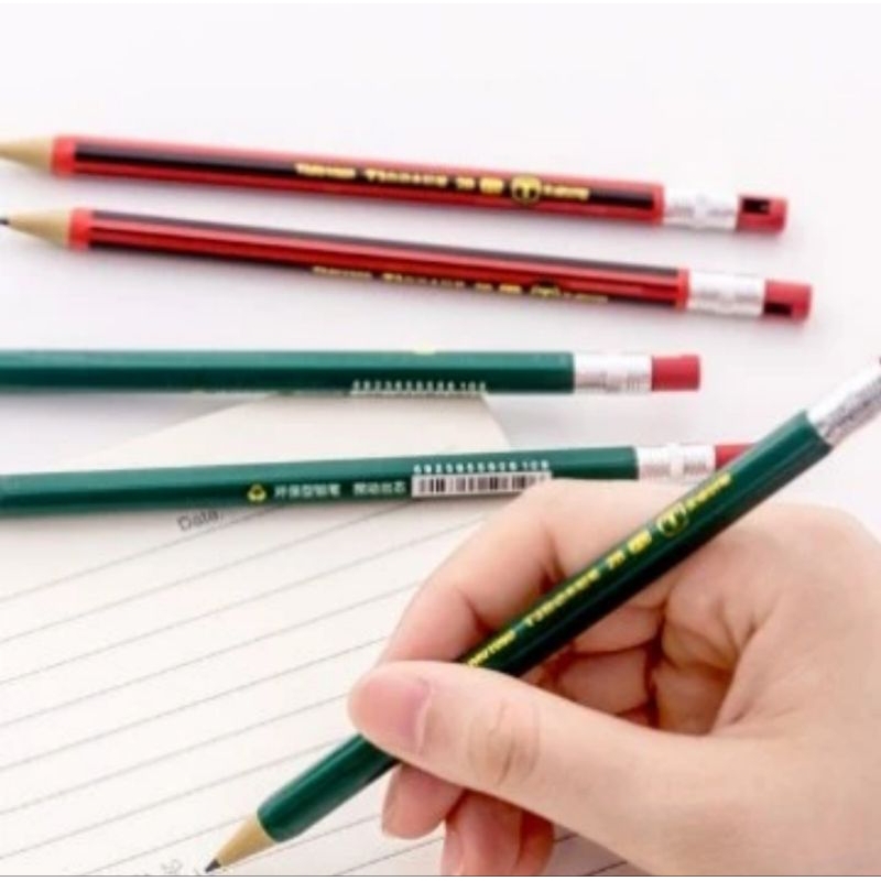 

Pensil Mekanik 2.0 mm Serut Model Jadul Premium